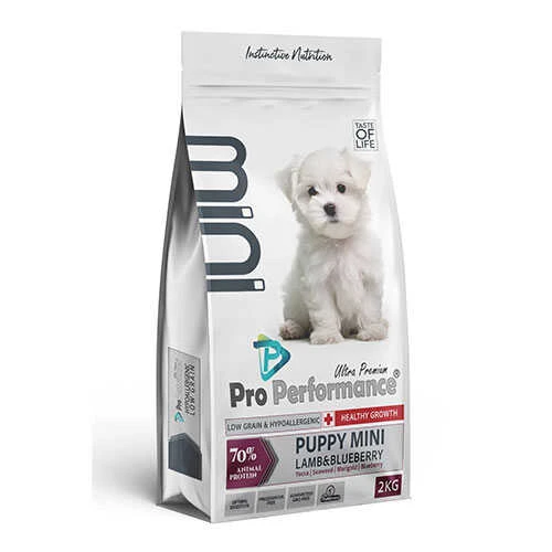 Pro Performance Kuzu Etli ve Yaban Mersinli Küçük Irk Yavru Köpek Maması 2 Kg ürün görseli 1