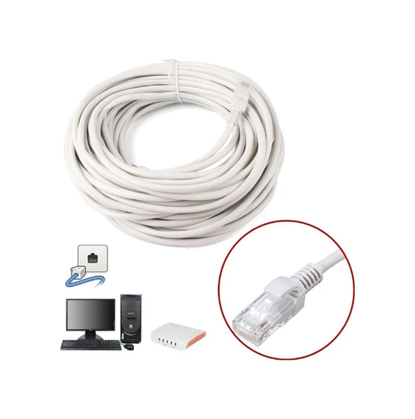 10 Metre Cat6 Kablo - Resim 2
