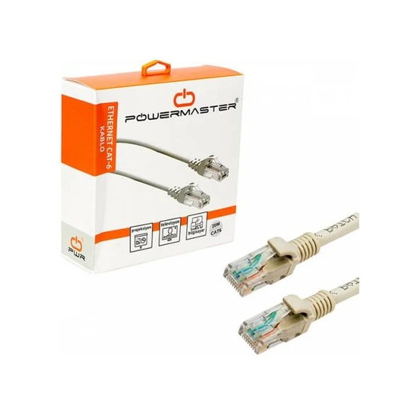 Kablo Cat6 20 Metre Powermaster Kutulu ürün görseli 1