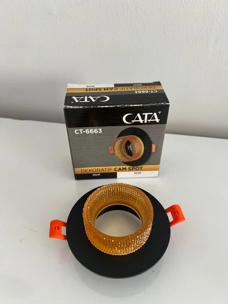 CATA DEKORATİF CAM SPOT (CT-6663 SELVİ) ürün görseli 1