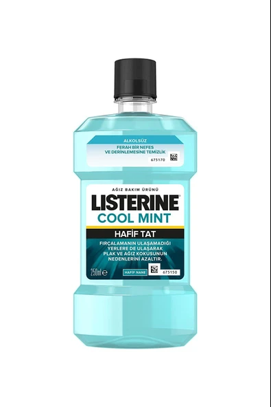 LİSTERİNE COOLMİNT HAFİF TAT 250 ML ürün görseli 1