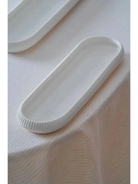Acar Linea Oval Tabak 28x7x2cm ürün görseli 1