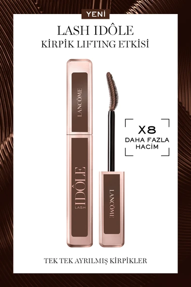 Lash Idole Lifting Etkili Hacim veren Maskara 02 Kahverengi 3614274306477 ürün görseli 1