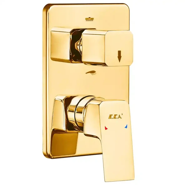 Eca Tiera Altın Görünüm Ank Banyo/Duş 2 Yollu S.Ü 102167235A1-KDE ürün görseli 1