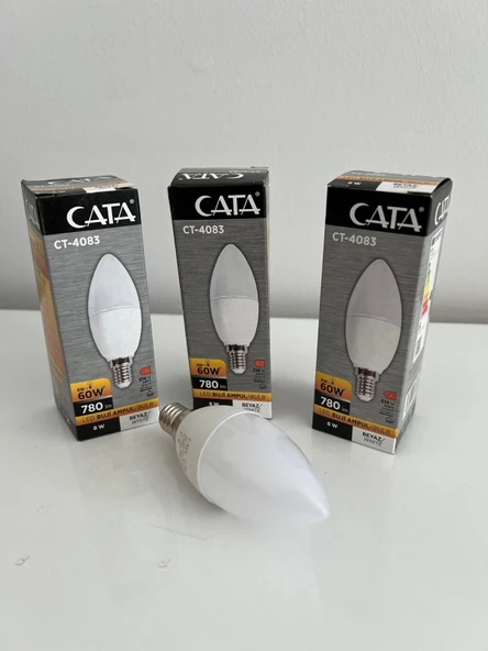 CATA MUM AMPUL (CT-4083) IŞIK RENGİ BEYAZ 8W ürün görseli 1
