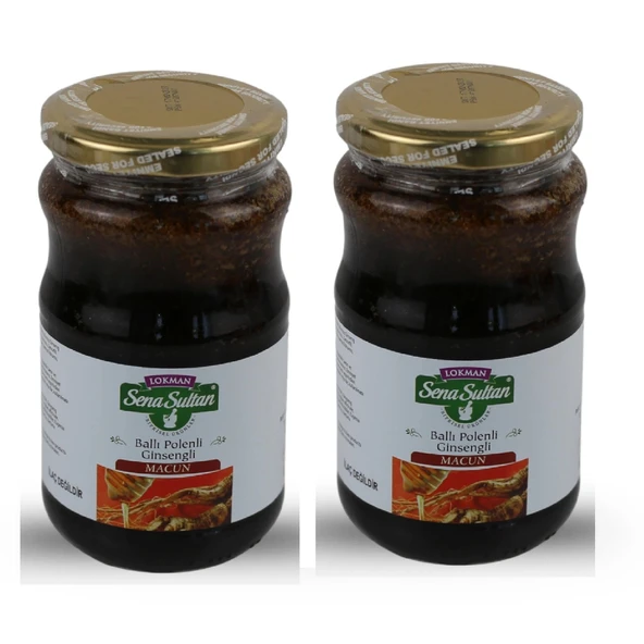 Ballı Polenli Ginsengli Macun 420 Gr, Lokman Sena Sultan, 2 Adet ürün görseli 1