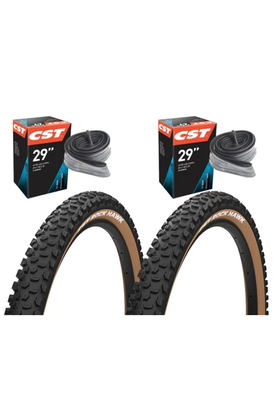 BİKE SKY Rock Hawk 29x2.25 Amber Yanak Bisiklet Lastik Seti ürün görseli 1