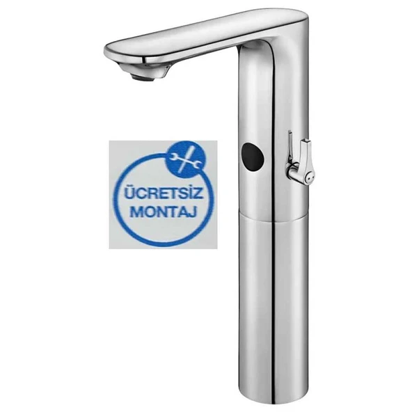 Eca Compact Krom Fotoselli Yüksek Tip Lav. Bat Elektrik 108108045 ürün görseli 1