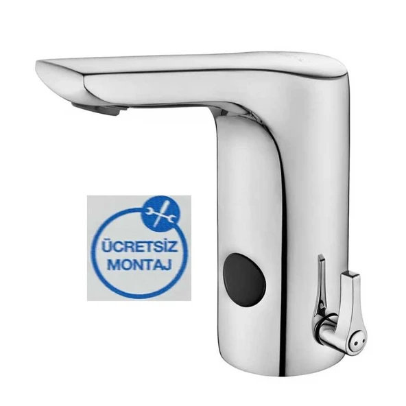 Eca Luna Krom Fotoselli Lavabo Bataryası Elektrikli 108108052 ürün görseli 1