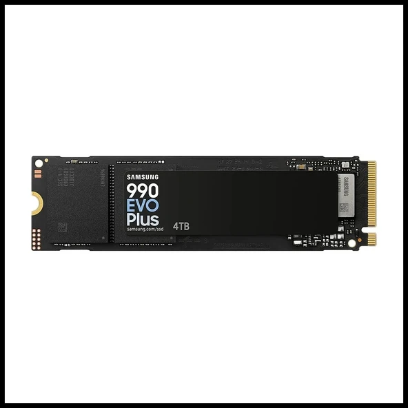 SAMSUNG MZ-V9S4T0BW, 990 EVO PLUS, 4TB, 7250/6300, Gen4, NVMe PCIe M.2 2280, SSD (Türkiye Distribütörü Garantili) ürün görseli 1