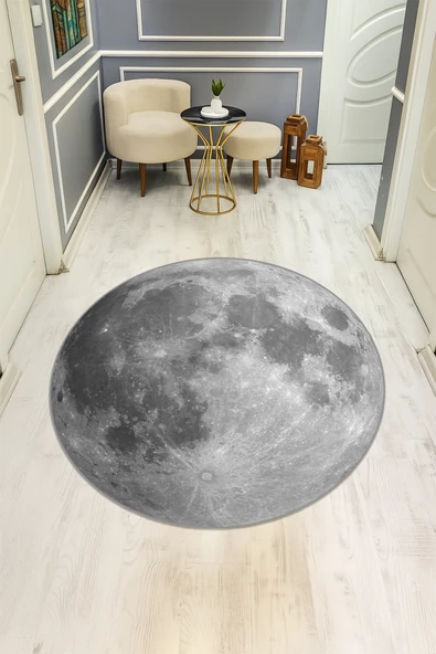Dijital Baskı Modern Kaymaz Taban Halı H0311 RENKLİ 200 X 200 ürün görseli 1