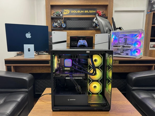 Dolgun Teknoloji S27 Rampage i5-14400F 16GB 1TB RTX5070 12GB Oyuncu Kasası ürün görseli 1
