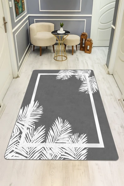 Modern Desenli Dijital Baskı Kaymaz Taban Halı H0236 RENKLİ 180 X 280 ürün görseli 1