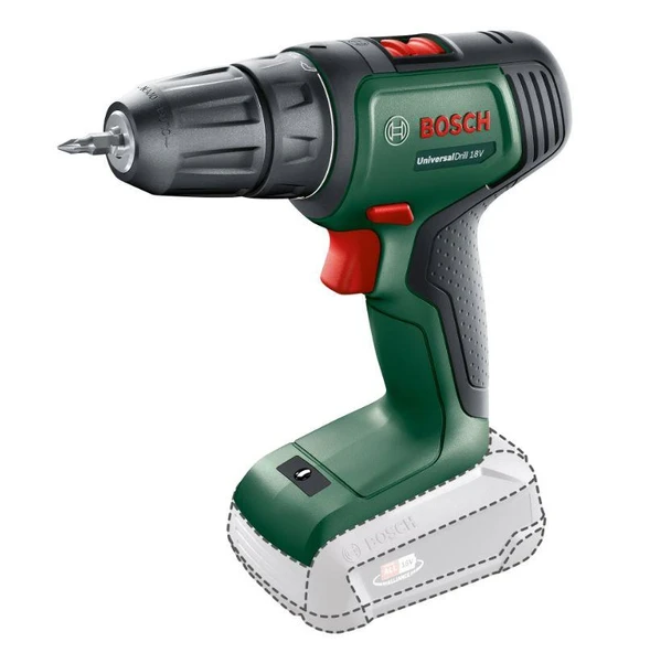 Bosch UniversalDrill 18V Şarjlı Matkap (Akü ve Şarj Aleti Hariç) - 06039D4000 ürün görseli 1
