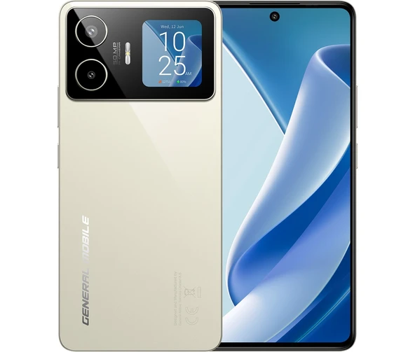General Mobile GM 26 Pro 256 8+12 Ram 5G (General Mobile Garantili) Gold ürün görseli 1