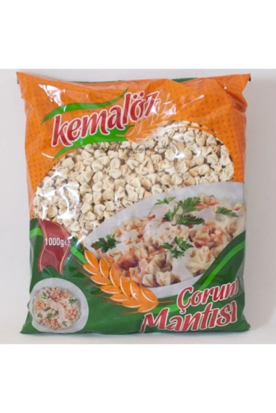 ŞİRİNLER KURUYEMİŞ Çorum Kemal Öz Mantısı 1 Kg ürün görseli 1