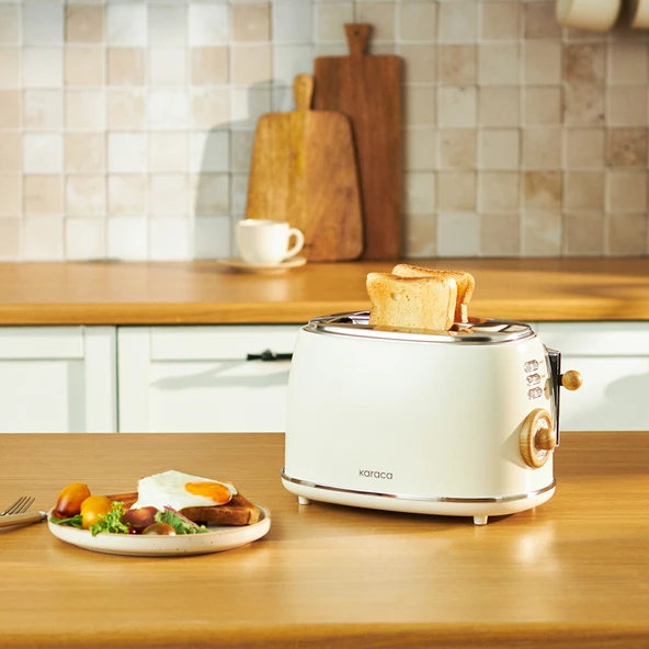 Karaca Retro Wood Ekmek Kızartma Makinesi ürün görseli 1