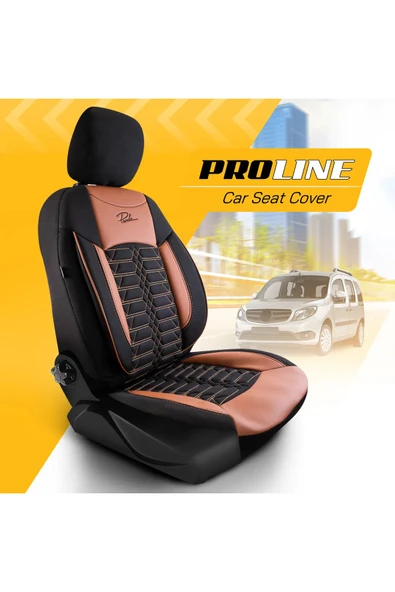 PANDA PROLİNE SERİSİ JAKAR KUMAŞ TİCARİ OTO KOLTUK KILIFI - TAM SET ürün görseli 1