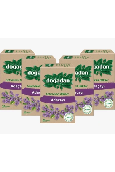 Doğadan ADAÇAYI 5’li Geleneksel Bitkiler ürün görseli 1