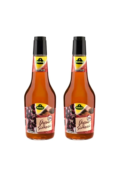 Kühne Üzüm Sirkesi 500 ml Cam x 2 Adet ürün görseli 1