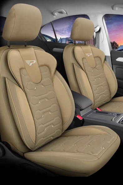 PANDA SPORT SERİSİ JAKAR KUMAŞ OTO KOLTUK KILIFI - TAM SET ürün görseli 1