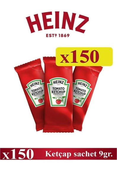 edukkanim Ketçap Sachet 9 Gr X 150 Ad - Heinz ürün görseli 1