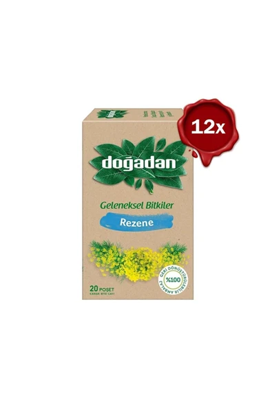 Doğadan Rezene Bitki Çayı 20'li x 12 Adet ürün görseli 1