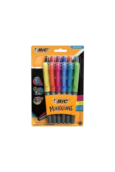 BIC MARKING KALEM 12LI BLS.(943163) ürün görseli 1