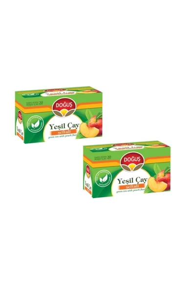 Doğuş Yeşil Çay Şeftali 20'li X 2 Adet - Resim 4