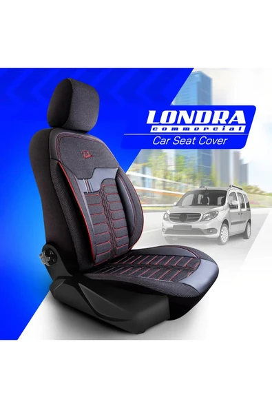 PANDA LONDRA SERİSİ İNGİLİZ JAKAR KUMAŞ TİCARİ OTO KOLTUK KILIFI - TAM SET ürün görseli 1
