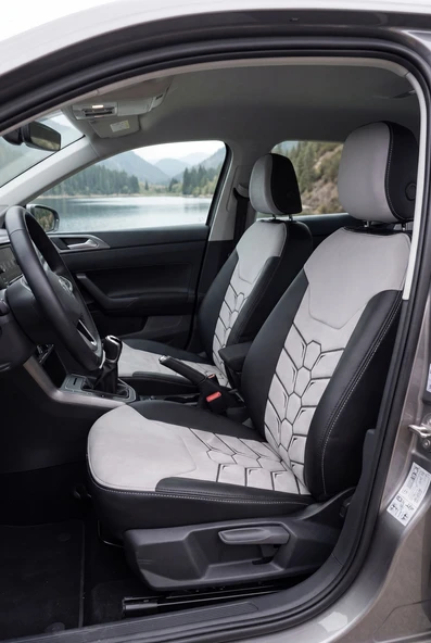 PANDA FORD COURİER 2014 - 2023 ARASI UYUMLU ARACA ÖZEL TAYTÜYÜ OTO KOLTUK KILIFI ürün görseli 1