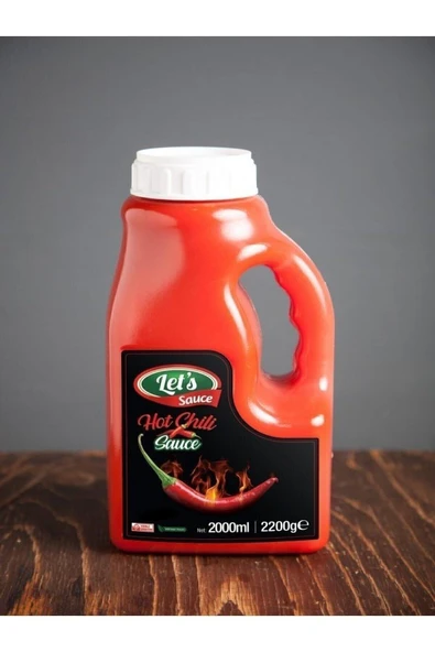 Lets Let's Hot Chili Sos 2200 gr ürün görseli 1