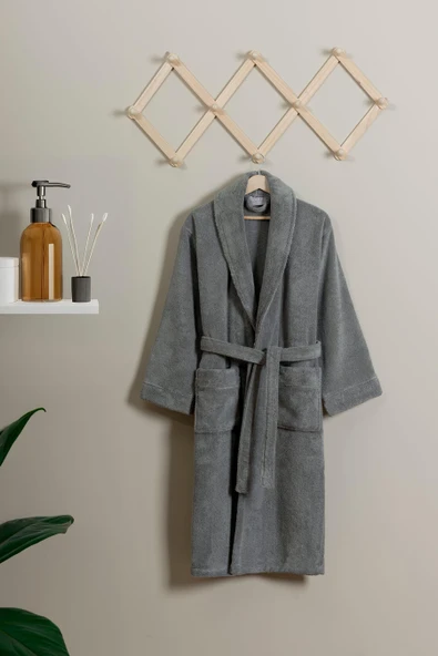 Soley Hermoso | %100 Pamuk Ultra Yumuşak Unisex Bornoz ürün görseli 1