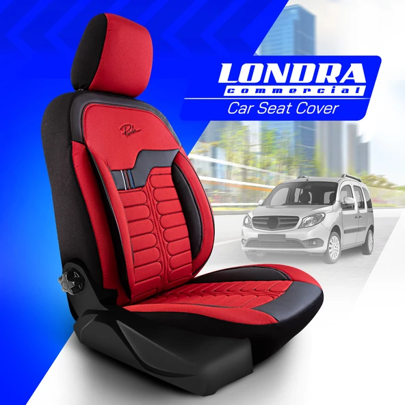 PANDA LONDRA SERİSİ İNGİLİZ JAKAR KUMAŞ TİCARİ OTO KOLTUK KILIFI - TAM SET ürün görseli 1