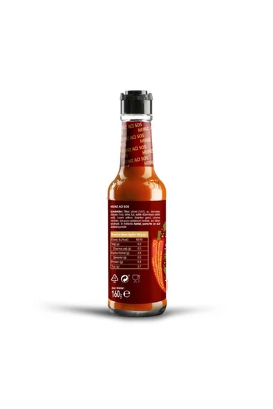 Heinz hot sauce 150ml - Resim 2