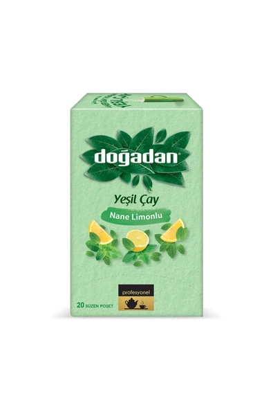 Doğadan BHR TEM-Doğadan Yeşilçay Nane Limonlu 20'li Poşet ürün görseli 1