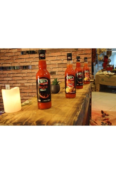 Emoka Let's Hot Chili Sos 700 ml - Resim 5