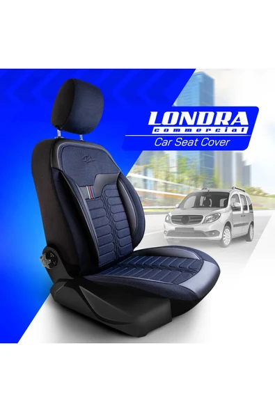 PANDA LONDRA SERİSİ İNGİLİZ JAKAR KUMAŞ TİCARİ OTO KOLTUK KILIFI - TAM SET ürün görseli 1
