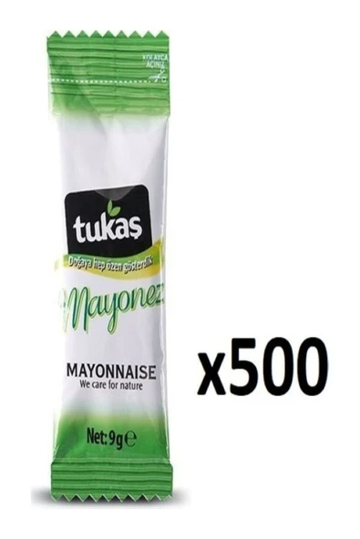 Tukaş Mayonez Mayonez Pp 500 X 9 G ürün görseli 1