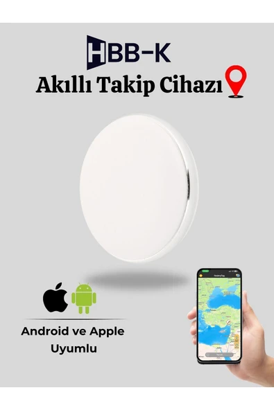 Tag Beyaz Ios & Android Uyumlu Airtag Akıllı Gps Takip Cihazı ürün görseli 1