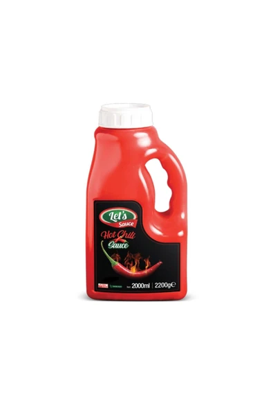 Lets Hot Chılı Sauce Sos 2200 gr ürün görseli 1