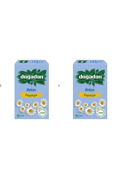 Doğadan Papatya Bitki Çayı 20li X 2Adet ürün görseli 1