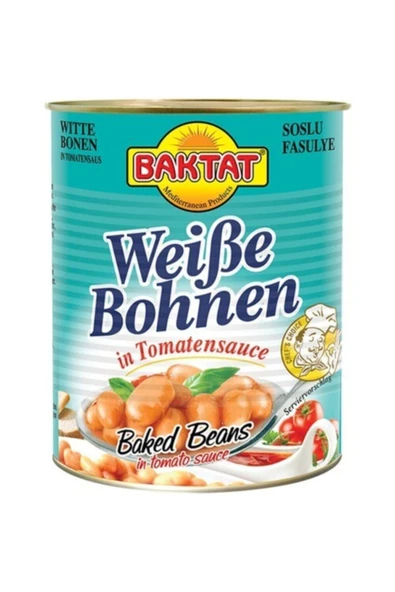 Baktat Baked Beans Haşlanmış Soslu Fasulye 3 Kg (net:2700 Kg) ürün görseli 1