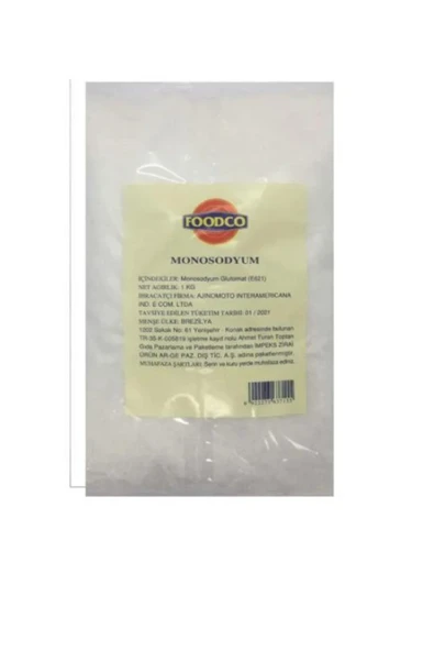Foodco Monosodyum Glutamat Msg Çin Tuzu 1 kg ürün görseli 1