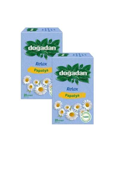 Doğadan PAPATYA BİTKİ ÇAYI 20 POŞET, 2 ADET ürün görseli 1