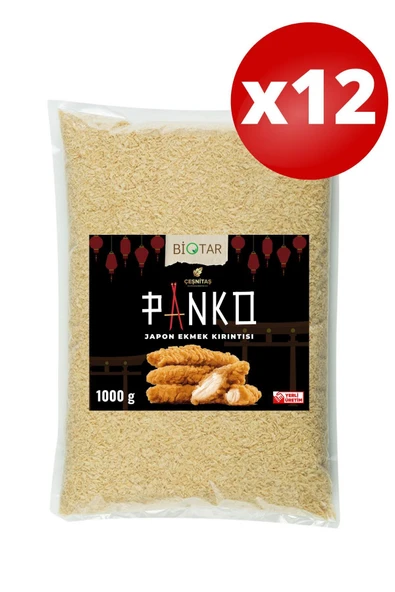 BİOTAR Takumi Panko Çıtır Kaplama ( Ekmek Kırıntısı ) 1000 gr X 12 Ad Bread Crumbs ürün görseli 1