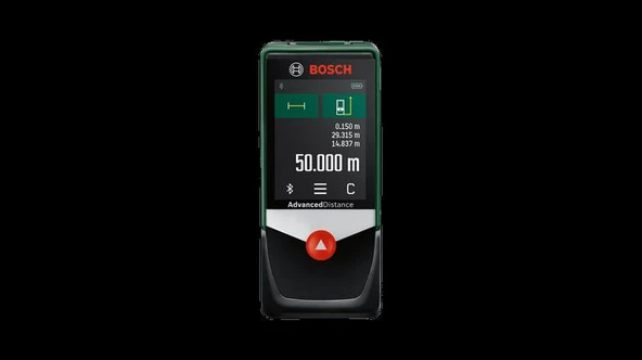 Bosch AdvancedDistance 50C Dijital Lazerli Uzaklık Ölçer - 0603672202 ürün görseli 1
