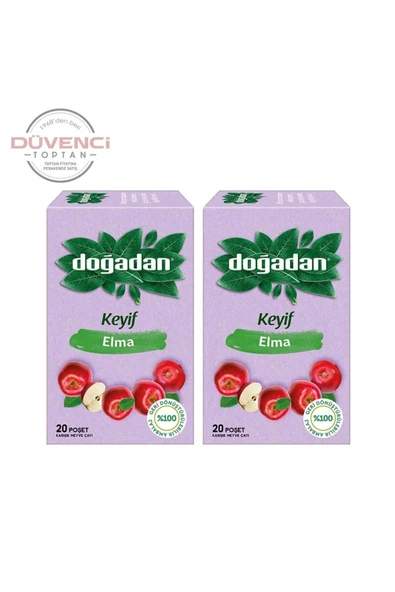 Doğadan Elma Çayı 20'li x 2 Adet ürün görseli 1