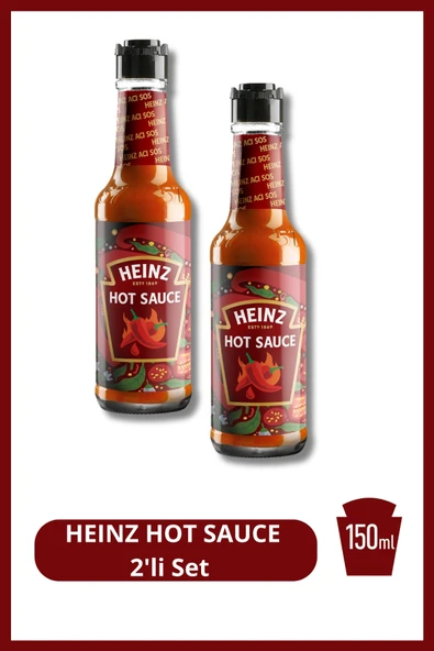 Heinz Acı Sos 150 ML 2'Li Set ürün görseli 1