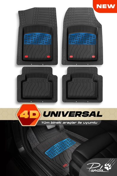 PANDA 4D UNIVERSAL OTO PASPAS TAKIMI – KAYMAZ, ŞAFT TÜNELLİ, DERİN HAVUZLU ürün görseli 1